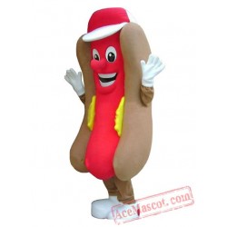 Hot Dog Fast Food Advertising Restaurant Mascot Costume