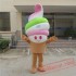 Ice Cream Mascot Costume Delicious