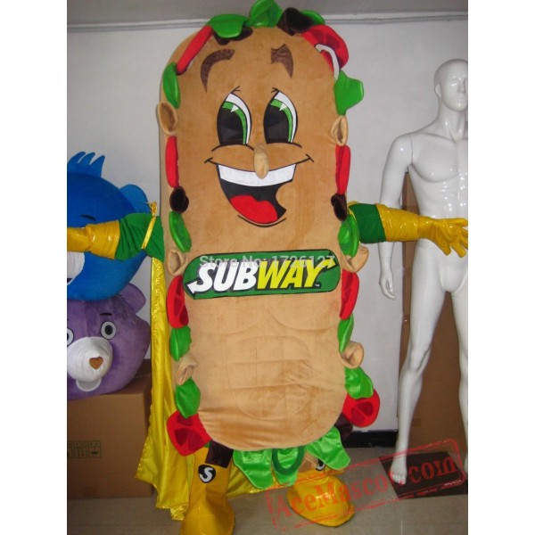 Sandwich Subman Mascot Costume 