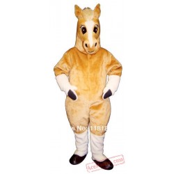 Palomino Horse Mascot Costume