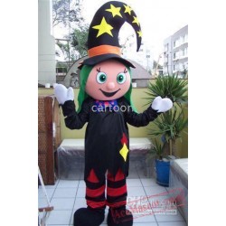 Clown Girl Mascot Costume Adult Cartoon Character Costume