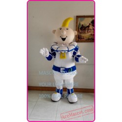 Astronaut Mascot Costume Cartoon Character