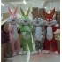 Adult Cartoon Bugs Bunny Rabbit Mascot Costume