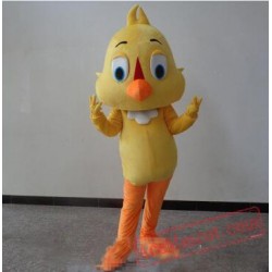 Cartoon Yellow Chick Little Birds Mascot Costume