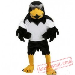 Blue Falcon Mascot Costume Cartoon Character Eagle Bird
