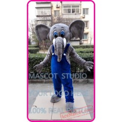 Elephant Mascot Costume Custom Cartoon Character Cosplay