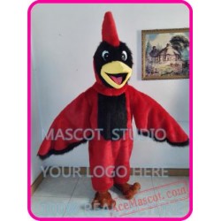 Red Roadrunner Mascot Costume Cartoon Character Cosplay