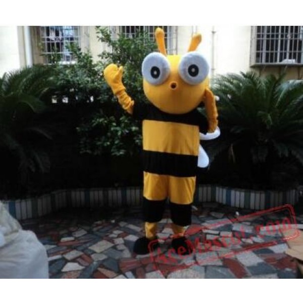 Orange Bee Mascot Costume Animal Cartoon Costume