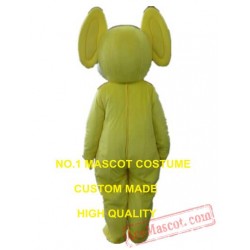 Yellow Mouse Mascot Costume Cartoon Character Cosplay