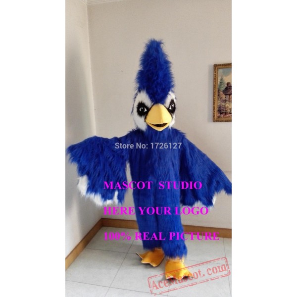 ALINCO Big Blue Blue Jay Mascot Costume 