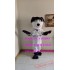 Purple Dog Mascot Costume Custom Cartoon Characte