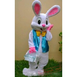 Professional Easter Bunny Mascot Costume Bugs Rabbit