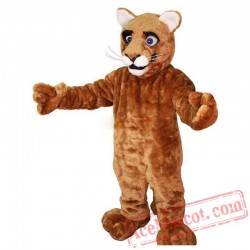 Little Leopard Panther Cat Cougar Cub Mascot Costume