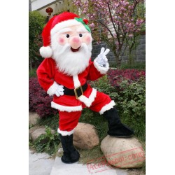 Santa Claus Cartoon Mascot Costume