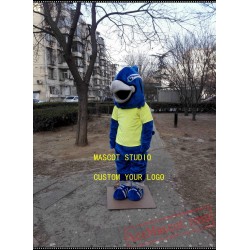 Blue Falcon Hawk Eagle Mascot Costume