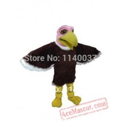 Good Quality Pink Head Vulture Mascot Costume Birds Mascot