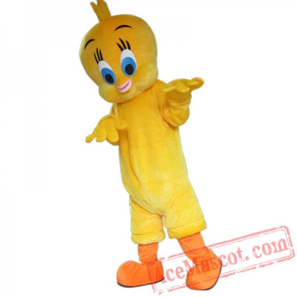 Tweety Bird Looney Tunes Mascot Costume Cartoon