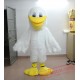 White Bird Mascot Costume Character Outfit