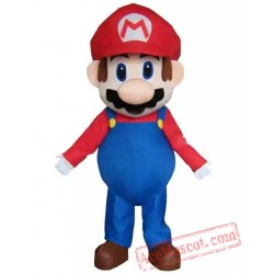 Helmet Mario Mascot Costumes Unisex Cartoon