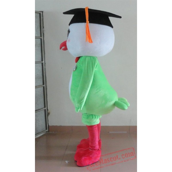 Cartoon Dr. Bird Mascot Costume Adult Character Costume