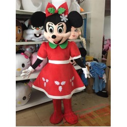 Minnie Mickey Mouse Mascot Costume Cartoon Character