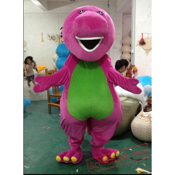 seller regulate Extra Adult Barney Dragon Cartoon Mascot Costumes