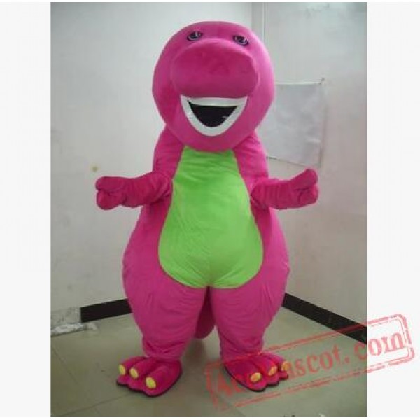 Adult Barney Dragon Cartoon Mascot Costumes