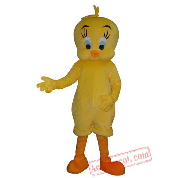 Yellow Bird Mascot Costume