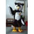 Big Brown Owl Cartoon Mascot Costume