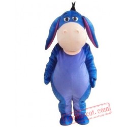 Eeyore Donkey Cartoon Mascot Costume