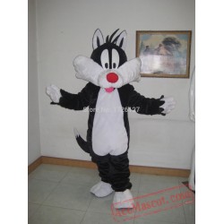 Sylvester The Cat Cartoon Mascot Costume