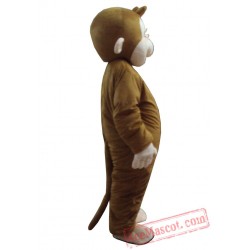 Curious George Monkey Mascot Costumes Cartoon