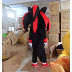 Shadow Sonic The Hedgehog Mascot Black Sonic Costume