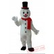 Helmet Snowman Mascot Costumes Walking Cartoon Costumes