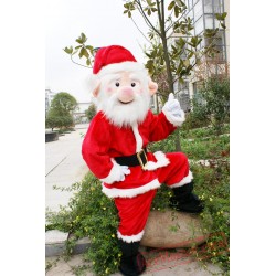Outlet Santa Claus Cartoon Mascot Costume