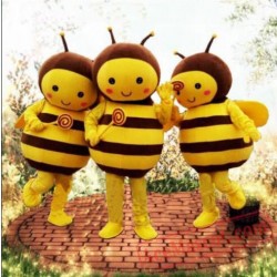 Bee Adult Cartoon Mascot Costume
