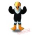 Professional Black Eagle Bird Mascot Costume