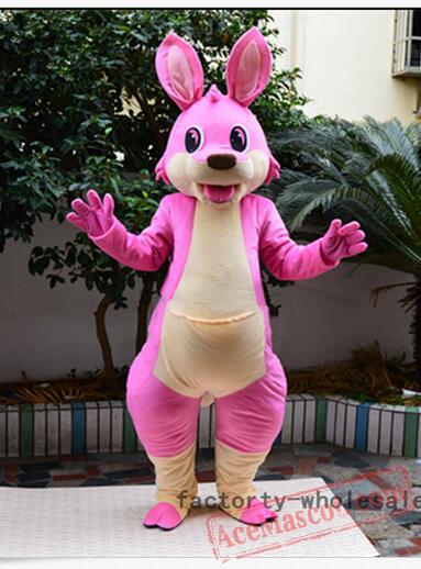 Kangaroo Mascot Costume Suit Cosplay Party Game Dress Outfit Halloween Adults #B
