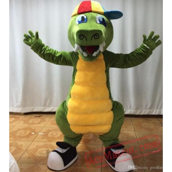 Crocodile Cartoon Mascot Costume