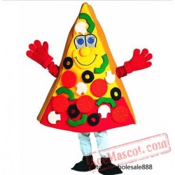 Pizza Cartoon Mascot Costume