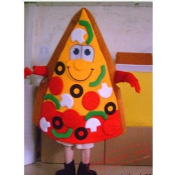 Pizza Cartoon Mascot Costume