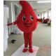 Water Drop Blood Adult Cartoon Mascot Costume
