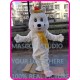 Plush White Polar Bear Mascot Costume