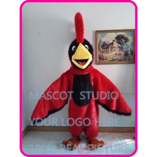 Red Cardinal Bird Mascot Costume