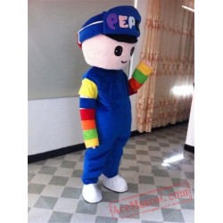 Boy Mascot Ads Cartoon Costume