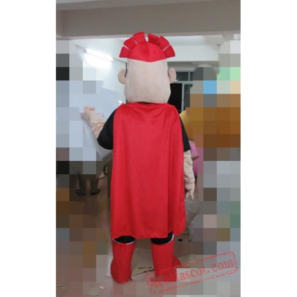 Red Hair Boy Mascot Costume