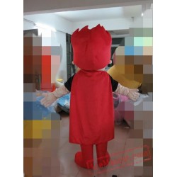 Cartoon Character Red Hair Boy Mascot Costume