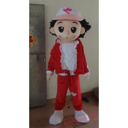 Handy Manny Mascot Costume Boy Mascot Costume