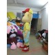 Adult Cartoon Boy Mascot Costume with Red Hat