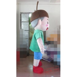 Green Boy Mascot Costume Fancy Costume